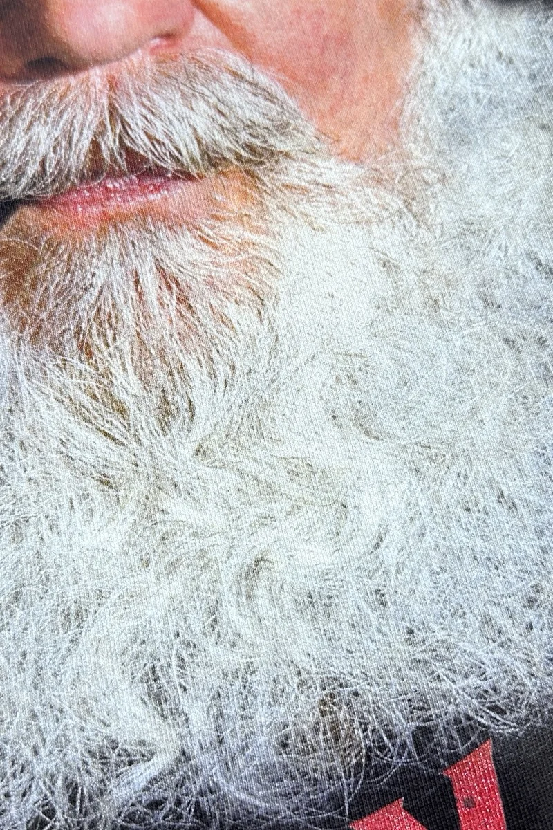 Imprion · visage gravure · détail trame